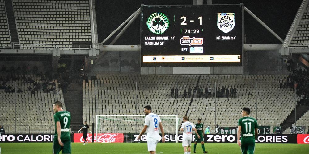 Πέντε στα πέντε ο Παναθηναϊκός, 2-1 τον ΠΑΣ Γιάννινα για την Super League
