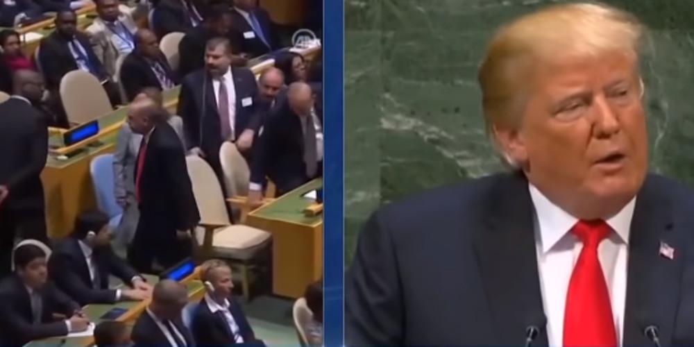 Στα «μαχαίρια» ΗΠΑ-Τουρκία: Ο Ερντογάν αποχώρησε μόλις μίλησε ο Τραμπ στον ΟΗΕ [βίντεο]