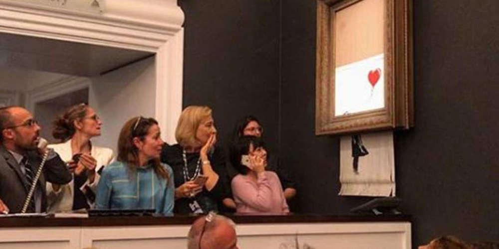 Πέτυχε το σχέδιο του Μπάνσκι - Η συλλέκτρια θα δώσει 1,8 εκατ. ευρώ για έναν κατεστραμμένο πίνακα