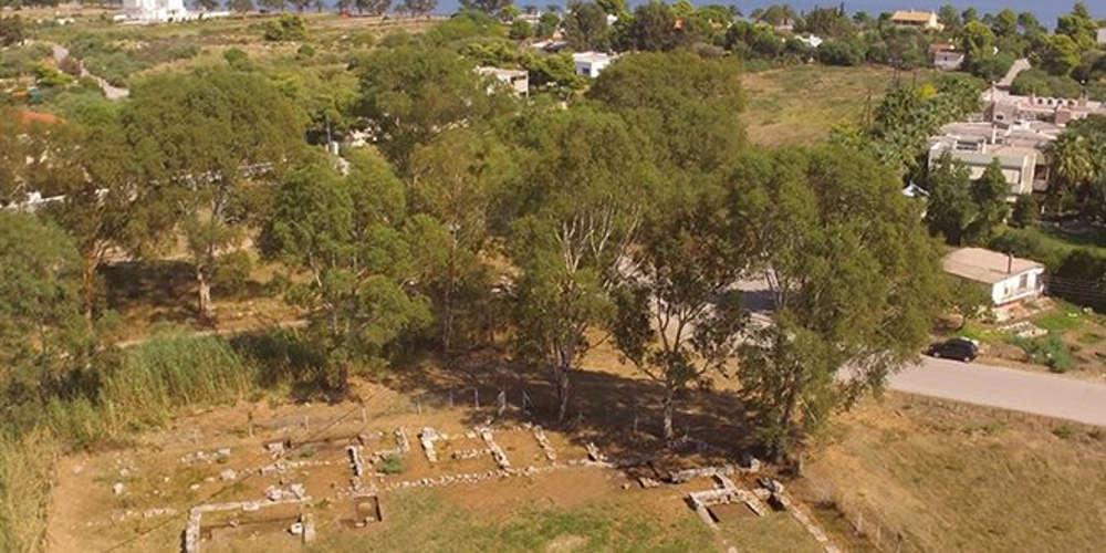 Αποκαλύφθηκε 101 χρόνια μετά τον πρώτο εντοπισμό της, η Νότια Παλαίστρα στην Ερέτρια