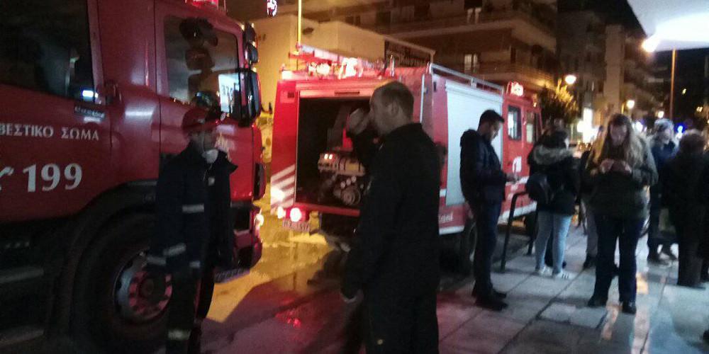 Φωτιά σε διαμέρισμα πέμπτου ορόφου στην Πάτρα