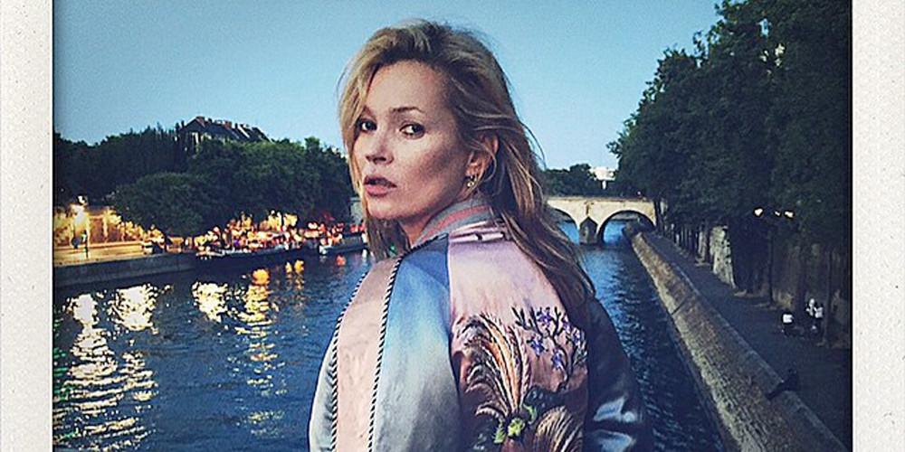 Η Κέιτ Μος πόζαρε μόνο με μια πετσέτα στα μαλλιά της [εικόνα]