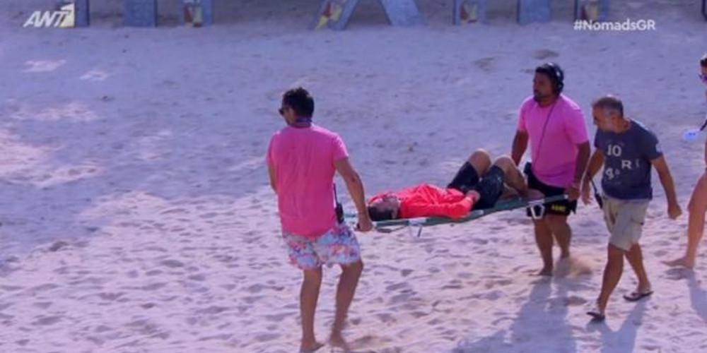 Nomads: Με φορείο αποχώρησε ο Δημήτρης Κοργιαλάς [βίντεο]