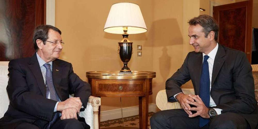 Την ανησυχία του για την τουρκική προκλητικότητα εξέφρασε ο Μητσοτάκης στον Αναστασιάδη