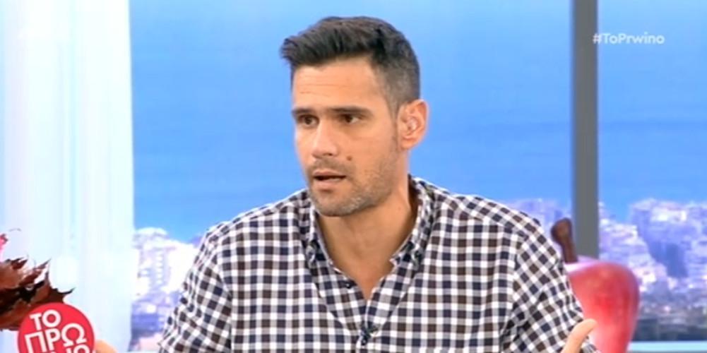 Εκτός «Πρωινού» ο Δημήτρης Ουγγαρέζος για φιλανθρωπικό σκοπό