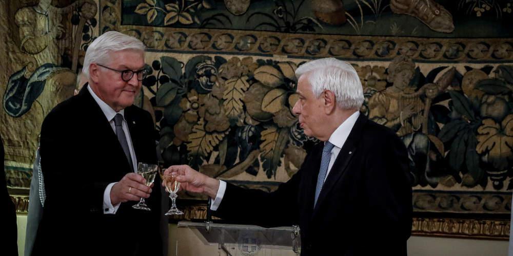 Θέμα γερμανικών αποζημιώσεων έθεσε ο Παυλόπουλος και η «συγγνώμη» Σταϊνμάιερ