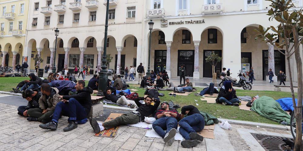 Στα Διαβατά θα μεταφερθούν οι πρόσφυγες από την πλατεία Αριστοτέλους