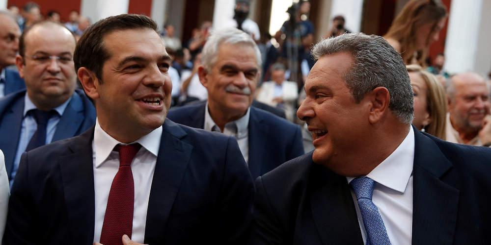 Ο Τσίπρας «όμηρος» του Καμμένου και των βουλευτών της Κεντροαριστεράς