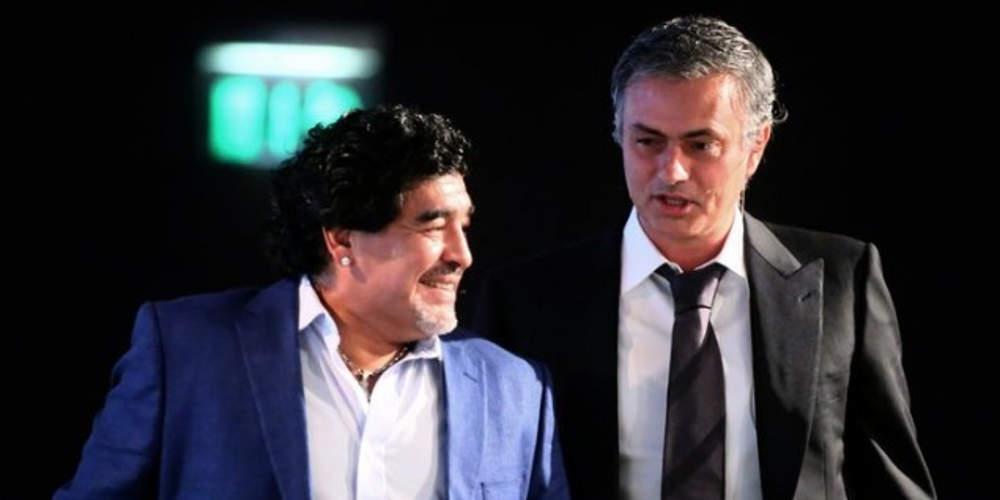 Ο Μαραντόνα δοξάζει τον Μουρίνιο: «Είναι ο καλύτερος του κόσμου»