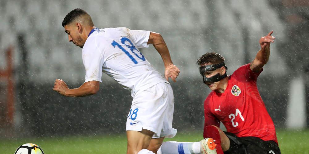 Ήττα για την Εθνική Ελπίδων με 1-0 από την Αυστρία στην Τούμπα