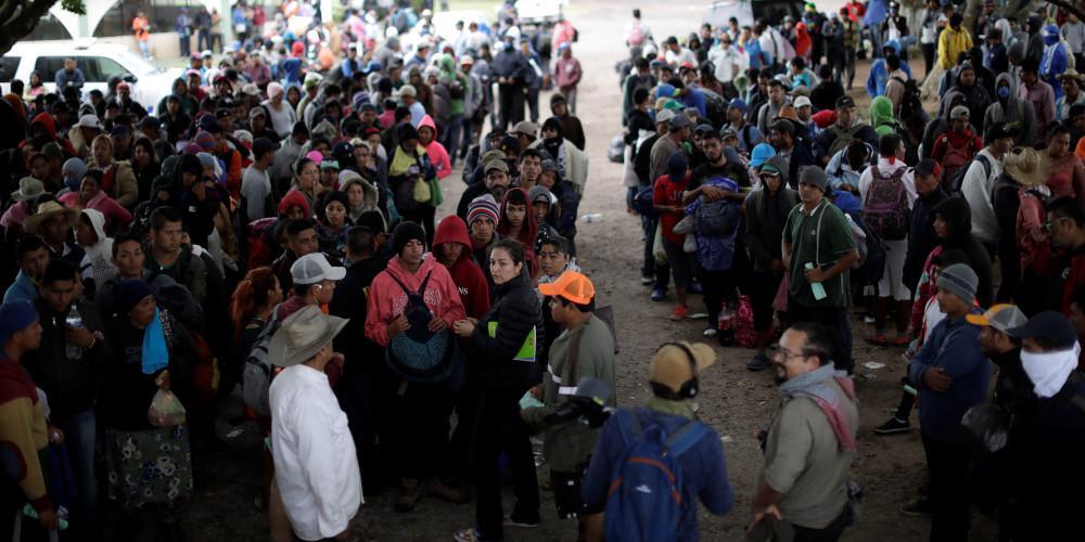 Επείγουσα ανθρωπιστική κατάσταση στην Τιχουάνα λόγω των μεταναστών του καραβανιού