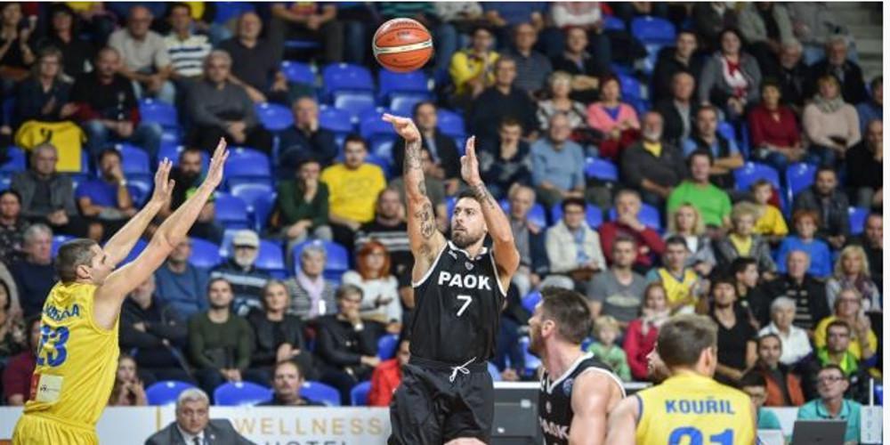Περίπατος του ΠΑΟΚ στην Τσεχία 94-69 την Οπαβα για το Champions League