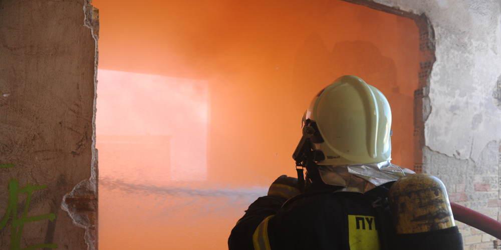 Φωτιά στο κλειστό του Πανιωνίου στη Νέα Σμύρνη