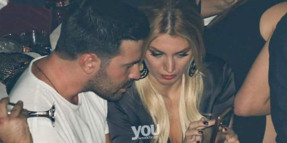 Κωνσταντίνα Σπυροπούλου: Με νέο συνοδό σε νυχτερινή έξοδο