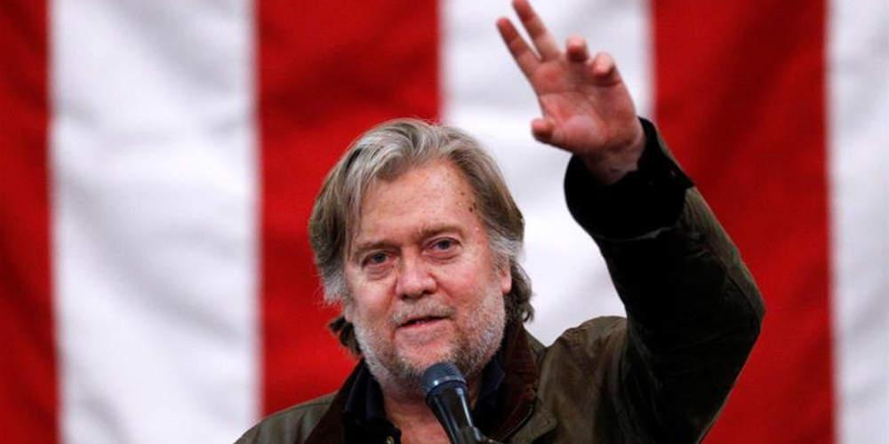 Ο πρώην σύμβουλος του Τραμπ, Στιβ Μπάνον, στο πλευρό του Όρμπαν για τις ευρωεκλογές