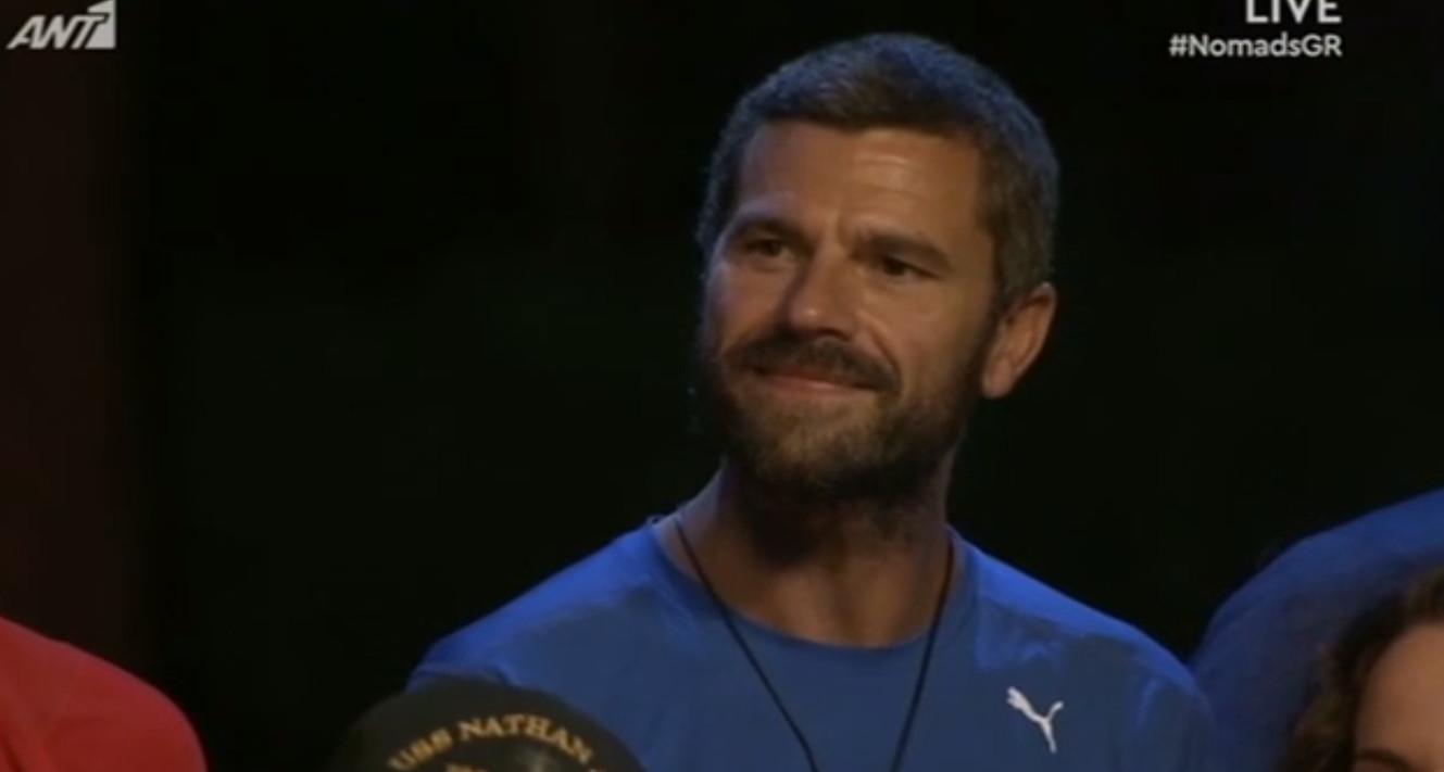 Nomads: Πολύ αδυνατισμένος ο Χρήστος Βασιλόπουλος