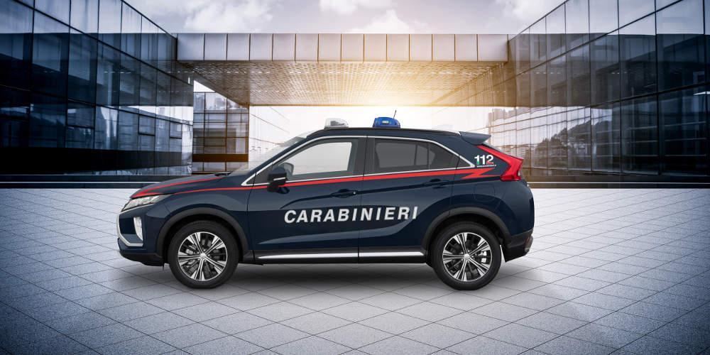 Ειδικά διασκευασμένα Mitsubishi Eclipse Cross για τους Carabinieri