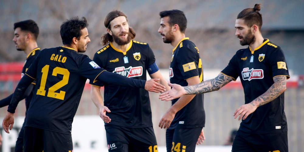 Κύπελλο Ελλάδος: Νίκη και πρωτιά για την ΑΕΚ στο Βόλο