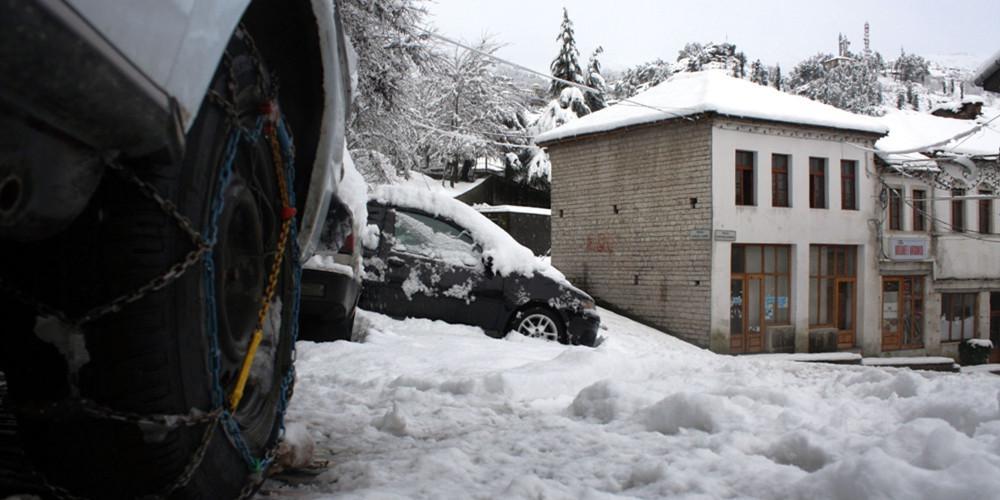 Κακοκαιρία «Μήδεια»: Πού χρειάζονται αλυσίδες σε Κεντρική και Δ. Μακεδονία