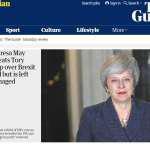 «Ηγέτης-Ζόμπι» η Μει – Πώς σχολιάζει ο διεθνής τύπος τις εξελίξεις στη Βρετανία