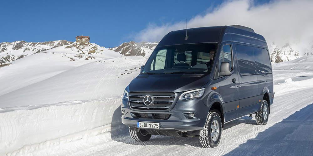 Παρουσιάστηκε η καινούργια Mercedes Sprinter 4x4