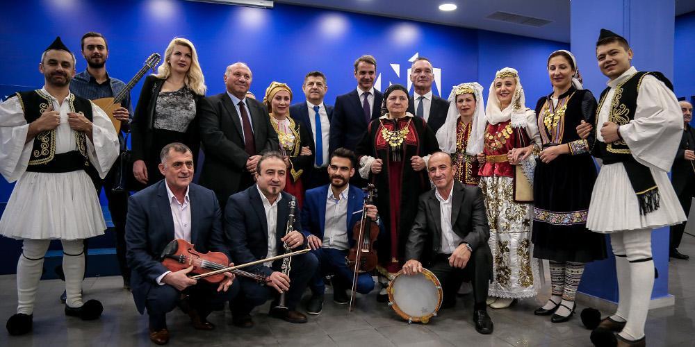 Μητσοτάκη: Θα είμαστε πάντα κοντά στην ελληνική μειονότητα [βίντεο]