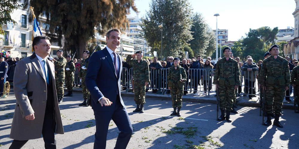 Μητσοτάκης: Η ΝΔ θα είναι πάντα απέναντι σε κάθε μορφής κατάληψη