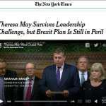 «Ηγέτης-Ζόμπι» η Μει – Πώς σχολιάζει ο διεθνής τύπος τις εξελίξεις στη Βρετανία