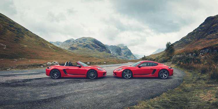 Νέα Porsche 718 Boxter T και 718 Cayman T [βίντεο]