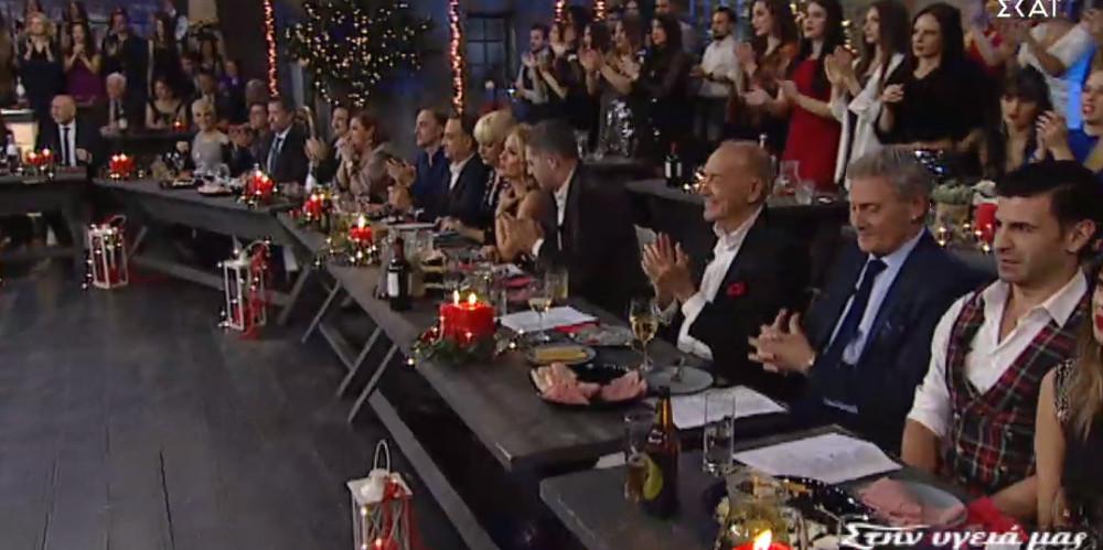 Το Στην Υγειά Μας κέρδισε ξανά τη μάχη της τηλεθέασης την παραμονή των Χριστουγέννων