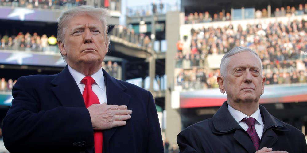 Παραιτήθηκε ο υπουργός Άμυνας των ΗΠΑ Τζιμ Μάτις – Άλλος ένας που εγκαταλείπει τον Τραμπ