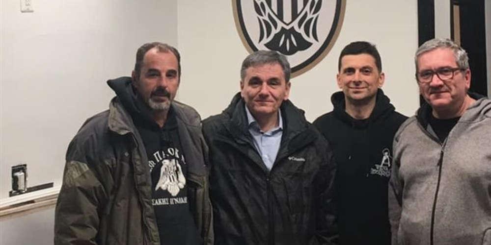 Τρελό Παοκτσάκι ο Τσακαλώτος - Πήγε στον σύνδεσμο της Νέας Υόρκης