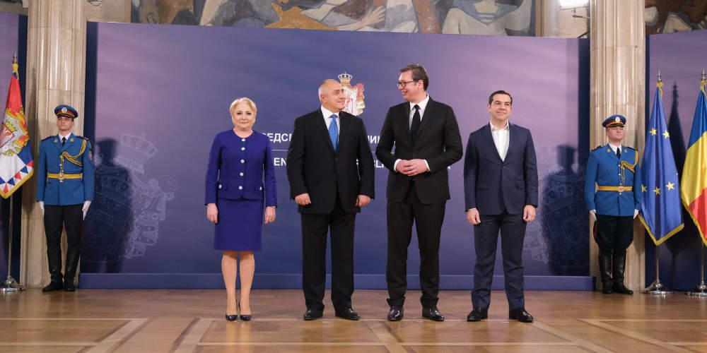 Στο Βουκουρέστι ο Τσίπρας για την Τετραμερή Ελλάδας-Ρουμανίας-Σερβίας-Βουλγαρίας