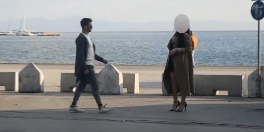 Απίστευτο βίντεο: Τον απέρριπτε έως ότου είδε το πανάκριβο αυτοκίνητό του