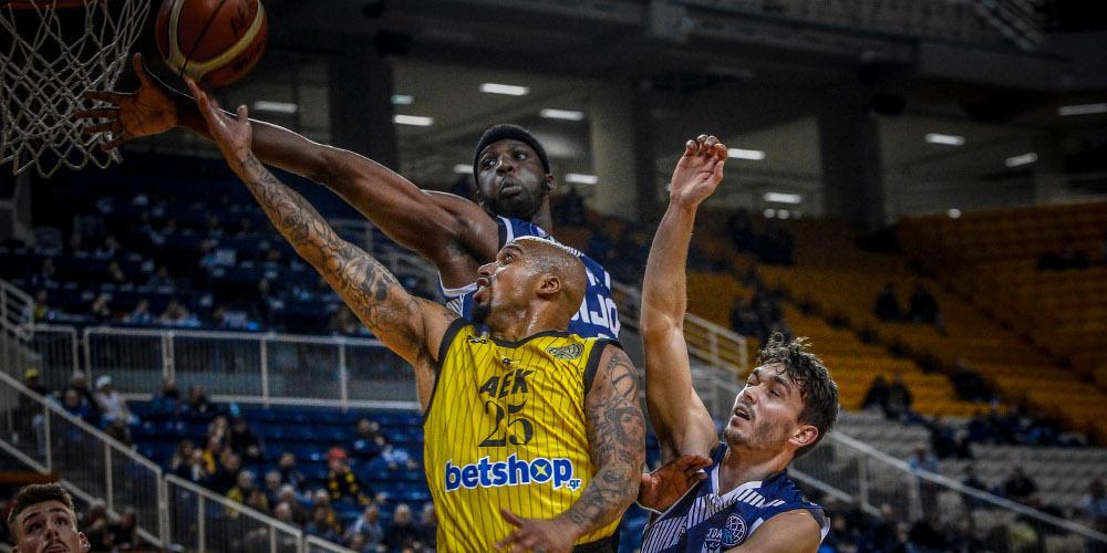Ισοπεδωτική η ΑΕΚ που κέρδισε με 80-56 την Ντιζόν για το Champions League