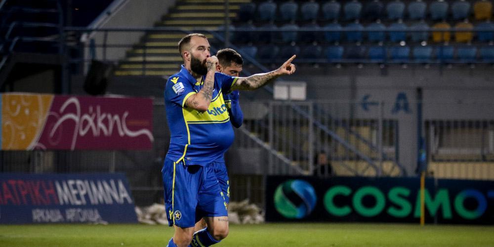 Εύκολη πρόκριση στο Κύπελλο Ελλάδας του Αστέρα Τρίπολης με 5-3 την ΑΕΛ