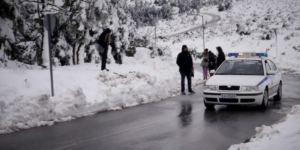 Διακοπή κυκλοφορίας στην παλαιά Εθνική οδό Πατρών-Κορίνθου λόγω κακοκαιρίας