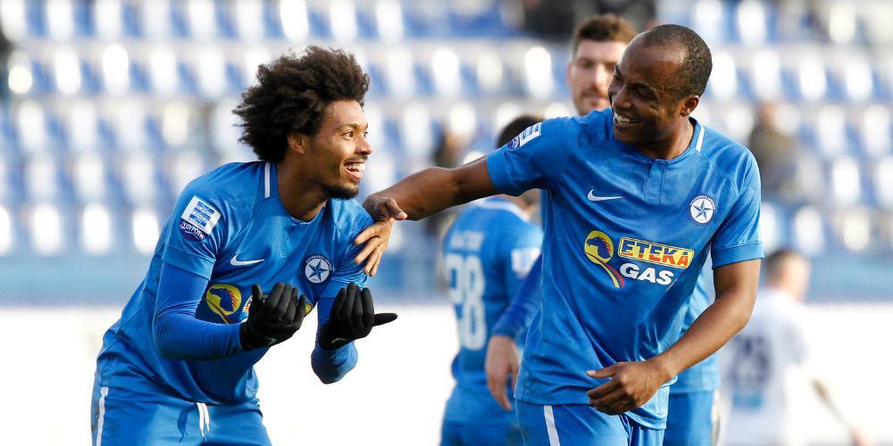 Ο Ατρόμητος εύκολα στα προημιτελικά του Κυπέλλου Ελλάδος νικώντας 2-1 τον Απόλλωνα Σμύρνης