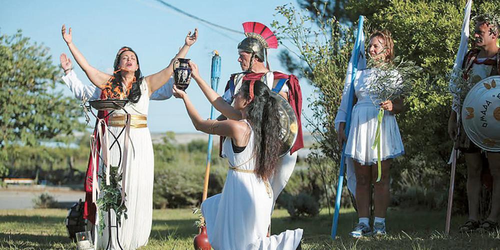 «Ροντέο» με άγριο ξύλο με χριστιανούς και δωδεκαθεϊστές την Ελευσίνα