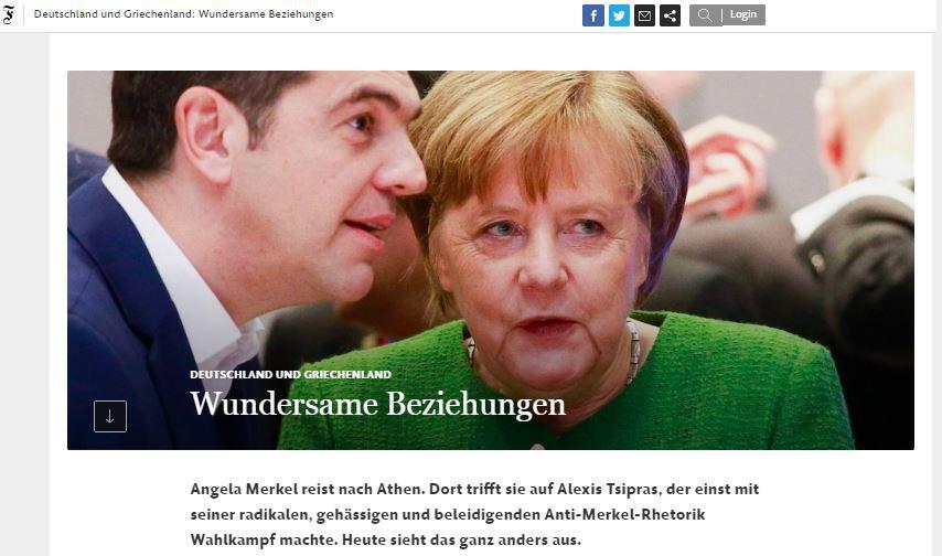 Πώς σχολιάζουν τα γερμανικά μέσα την επίσκεψη Μέρκελ [εικόνες]