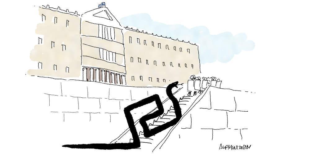 Η γελοιογραφία της ημέρας από τον Γιάννη Δερμεντζόγλου - Τρίτη 22 Ιανουαρίου 2019