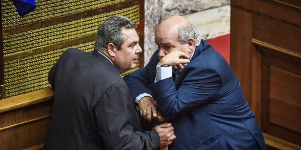 «Ρουκέτες» Καμμένου κατά Βούτση: Ο γιος του να είναι εκτός φυλακής και να παίρνει άδειες ο Κουφοντίνας