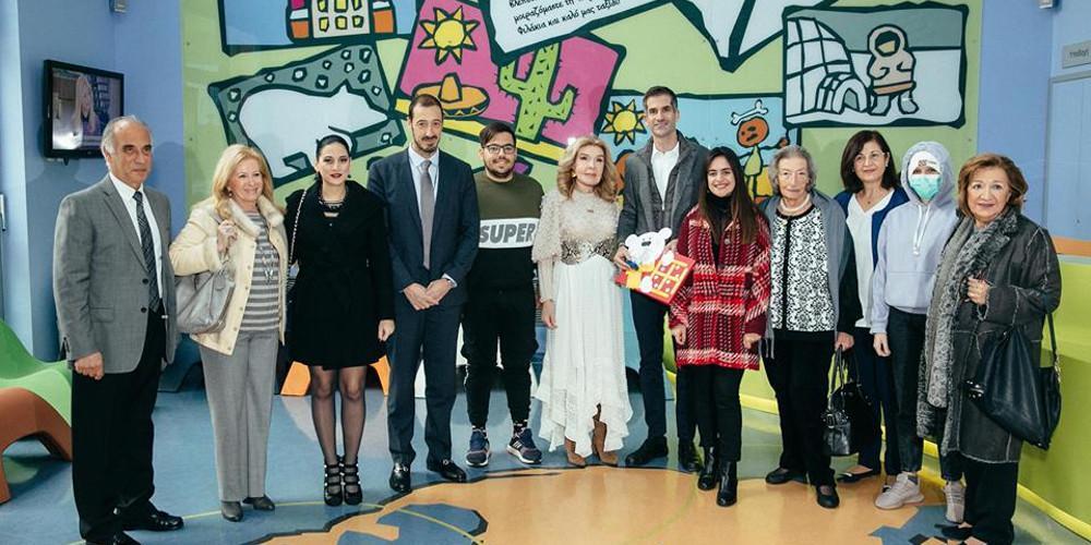 Επίσκεψη Μπακογιάννη στην Ογκολογική Μονάδα Παίδων «Ελπίδα»