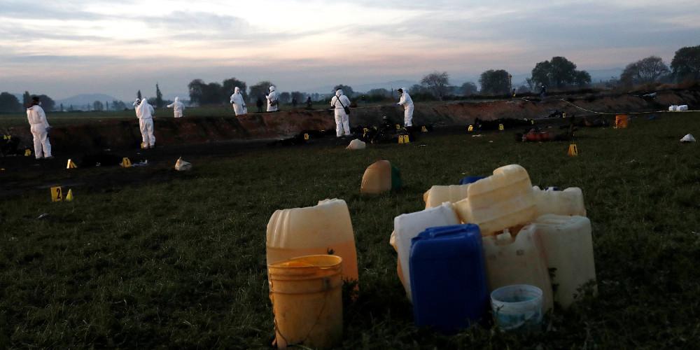 Τραγωδία: Στους 66 οι νεκροί από την έκρηξη αγωγού καυσίμων στο Μεξικό