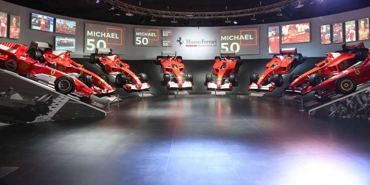 Έκθεση για τον Michael Schumacher στο μουσείο της Ferrari