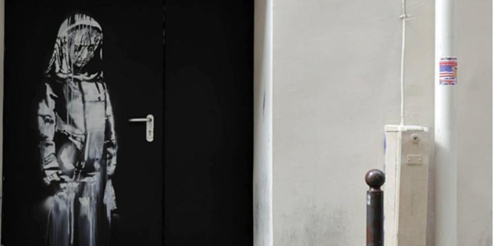 Έκλεψαν έργο του Banksy που βρίσκεται στην έξοδο κινδύνου του Μπατακλάν