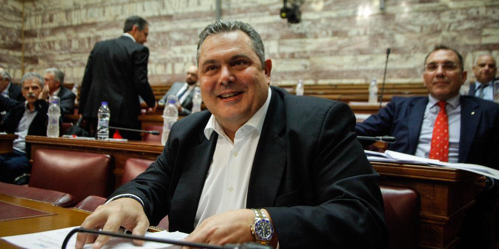 Καμμένος: Με χωρίζουν λιγότερα με τον ΣΥΡΙΖΑ παρά με τη ΝΔ