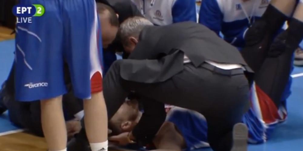 Έχασε τις αισθήσεις του ο Παπαντωνίου από χτύπημα του Ντόρσεϊ [βίντεο]