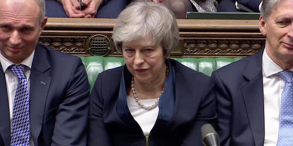 Απορρίφθηκε εκ νέου το σχέδιο της Τερέζα Μέι για το Brexit από τους Βρετανούς βουλευτές