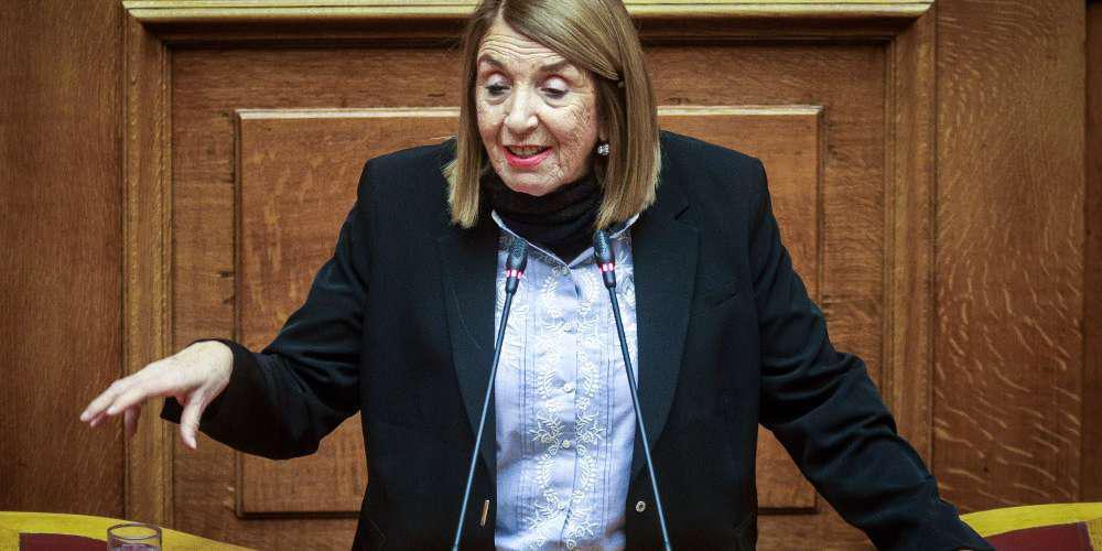 Συριζοφρουρούς στους αρμούς της εξουσίας ονειρεύεται η Τασία Χριστοδουλοπούλου